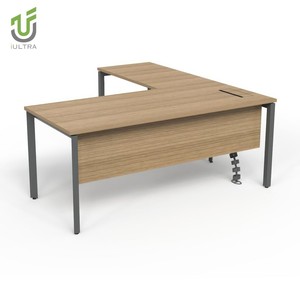 Set Scrivania Direzionale IULTRA per Segretari, 2 Scrivanie con Spazio di Archiviazione, Arredamento Ufficio Moderno e Lussuoso, Facile Montaggio ed Ecologico - Product Image 2