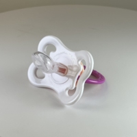 Sucette pour bébé en silicone de qualité alimentaire, sans BPA, écologique, durable, souple, motif de dessin animé, débit variable, nouveau-né 0-12 mois