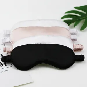 Latest best product in industry sleeping eye mask satin silk-scree printing eye sheet masks for sleep