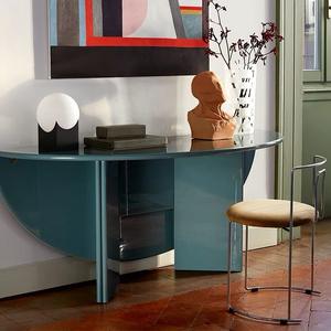 Mesa de porche de lujo minimalista italiana lateral plegable creativa de diseño moderno Casina - Product Image 3