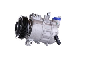 Compresor de Aire Acondicionado Audi 4M0820803 Compatible con A4 B8/B9 A5 Q5 A6 2.0T EA888 <span class=keywords><strong>Denso</strong></span> <span class=keywords><strong>7SEU17C</strong></span> 6PK 110mm R134a - Product Image 1
