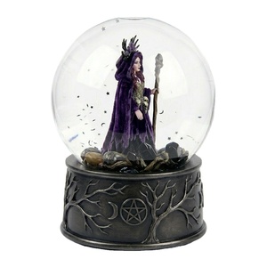 Bola <span class=keywords><strong>de</strong></span> Nieve <span class=keywords><strong>de</strong></span> <span class=keywords><strong>Bruja</strong></span> Estilo Gótico, Artesanía <span class=keywords><strong>de</strong></span> Resina Personalizada, Escultura <span class=keywords><strong>de</strong></span> Bola <span class=keywords><strong>de</strong></span> Agua <span class=keywords><strong>de</strong></span> Cristal para Decoración <span class=keywords><strong>de</strong></span> Halloween - Product Image 5
