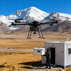 Drone WL50D multi-mission capable de transporter des conteneurs avec une vitesse maximale de 16 m/s, opérations de largage et de levage - Product Image 1