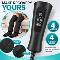 Nouvel appareil de massage des pieds et des mollets pour soulager la douleur et les varices, avec chaleur et compression pour améliorer la circulation