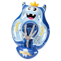 Swimbobo bébé anneau de natation gonflable nouvelle mise à niveau avec bandoulière PVC flotteur auvent enfants piscine eau jouet