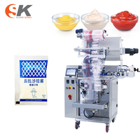 Machine à emballer automatique de sauce à l'eau pure de miel d'huile liquide de paquet de poche de prix usine