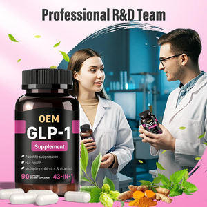 Cápsulas de Suplemento Herbal OEM/ODM GLP-1, Complexo de Vitaminas e Minerais, Dose Diária de 2 Cápsulas para Melhorar a Densidade Óssea e Aliviar o Estresse - Product Image 2