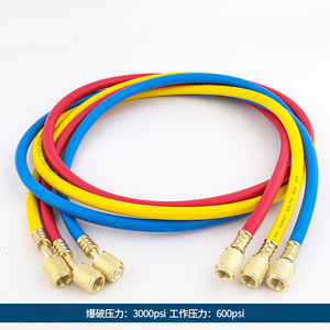 Manomètre double Eonian Era pour fluorure R134a R22 R410, kit d'outils de charge de réfrigérant pour climatisation - Product Image 3