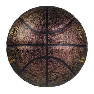 Psiche personalizzate di misura 7 per allenamento di pallacanestro Indoor/Outdoor palla perlata di colore nero realizzato in PU caratteristiche Logo personalizzato - Product Image 5