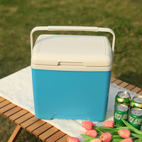 Congélateur en plastique portable de taille moyenne 13L pour activités de plein air et garder les aliments au chaud Vente en gros