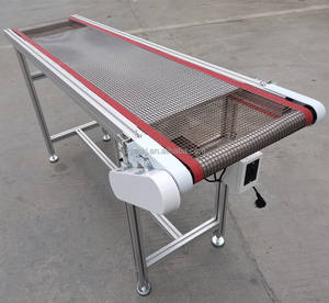 מכונת מסוע רשת למזון בטמפרטורה גבוהה בעלות נמוכה עם מאוורר קירור למכונת הזרקה במפעל לעיבוד מזון - Product Image 3