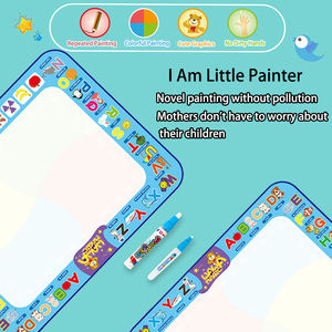 تعليم الأطفال لتقوم بها بنفسك كبيرة أكوا ماجيك الطلاء المياه قابلة لإعادة الاستخدام الرسم حصيرة Doodle - Product Image 2