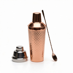 Juego de Coctelera de Acero Inoxidable Mecanizado por CNC con Logotipo Personalizado de Fábrica China para Uso en Bares y en el Hogar - Product Image 1