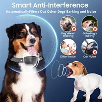 Einstellbares Anti-Barking-Vibrations halsband Smart Pet Neues Hunde trainings gerät Wasserdicht für Tier bedarf