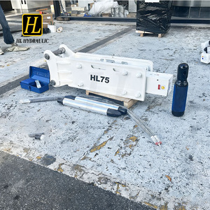 Martelo Hidráulico Silencioso HL75 de Alta Qualidade, Controle Eficiente, Quebra de Alto Impacto, Baixo Nível de Ruído, Fácil Manutenção - Product Image 1