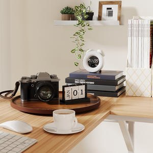 Plateau à salade moderne en bois Boîte en pin Conception de bateau pour bonbons et biscuits Plateau à repas rotatif à 360 ° Plateau à dîner <span class=keywords><strong>Pate</strong></span> - Product Image 5