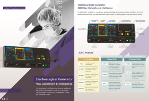 Mt Medische Draagbare Hoogfrequente 300W Bipolaire Elektrochirurgische Eenheid Elektrocauterisatie Diathery Machine - Product Image 5