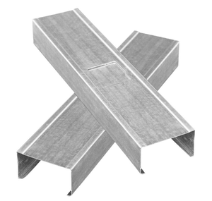 Hiện đại mạ kẽm u-kênh vách thạch cao Trần Khung ánh sáng thép furring kênh chéo Runner ánh sáng thép Keel lưới - Product Image 2
