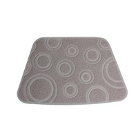 Tapis pour animaux de compagnie en PVC souple pour l'été, écologique, imperméable, pour chats et chiens, imprimé pattes, lavable à la main, emballage personnalisé
