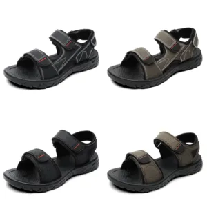 New designs sandals Factory OEM brand Outdoor casual top quality Summer Teens big size beach Men sandals Big Size 47