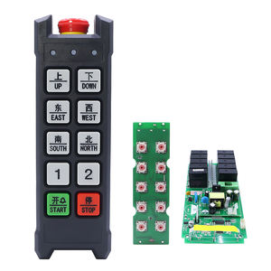 Télécommande sans fil pour palan industriel à vitesse unique, 8 boutons, étanche et anti-poussière IP68, facile à utiliser - Product Image 3