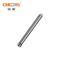 CHTOOLS Accessoires de fraises annulaires en acier rapide M35, diamètres 6mm et 8mm, foret de centrage DIN338, forme plate, finition brillante