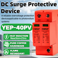 Parafoudre de protection contre les surtensions T2 1P 2P 3P 4P 20kA 40kA 500V 600V 800V 1000V 1200V 385V 220V pour systèmes PV DC AC