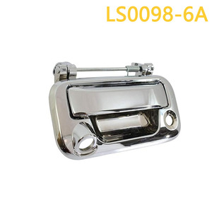 Manija de puerta trasera Adili LS0098-6A electrochapada con orificio para cámara y orificio para llave para Ford F-150 - Product Image 4