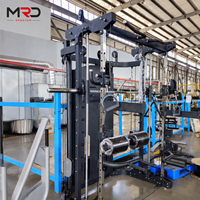Máquina Smith MRD, Entrenador Funcional, Power Rack, Cable Crossover, Multi Gimnasio, Estación de Entrenamiento de Fuerza para el Hogar