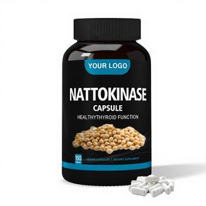 Cápsulas de Nattokinasa, Suplemento de Extracto de Natto Kinase 20000Fu/G, Orgánico, Apoyo Inmunológico para Adultos - Product Image 1