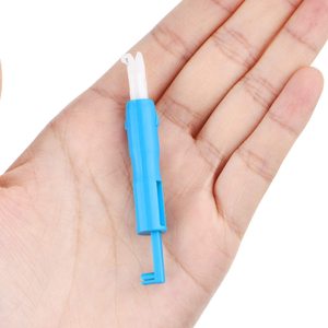 6 unids/set aguja de coser de inserción enhebrador automático de la aguja herramienta de roscado para máquina de coser - Product Image 5