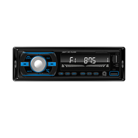 Reproductor de CD y MP3 Multifunción 1 DIN para Auto, Radio Estéreo con Entrada Auxiliar, Receptor USB, Reproductor de Radio con Audio BT