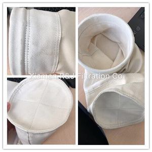 Support d'usine de haute qualité P84 PI mélangeant le feutre d'aiguille perforé pour le dépoussiéreur d'industrie - Product Image 4
