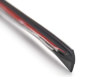 Tira de sellado de caucho EPDM en forma de T extruido con diseño de cliente para puerta de ventana de coche - Product Image 5