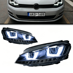ไฟหน้า LED AURON สำหรับรถยนต์ VW Golf 7 ปี 2013-2017 แสงต่ำ ของแท้จากโรงงาน ใหม่ 12V 36W 6000 lm 6000K ใช้ได้กับรถทั่วไป รับประกัน 6 เดือน - Product Image 2