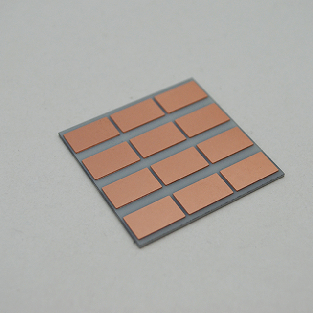 High Thermal Conductivity Aluminum Nitride AlN Ceramic Metallized Substrate Board with DPC AMB Thick Copper Cladding