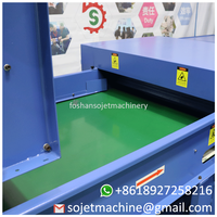 Machine de remplissage entièrement automatique Sojet HCS haute capacité pour oreillers et coussins de luxe, fibres de silicone et polyester, 350 coussins/heure pour canapés