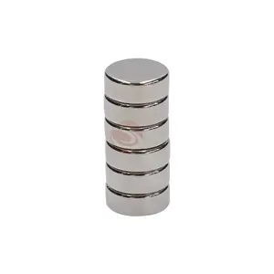 Sintered Rare Earth Neodymium Magnets Materials N52 Powerful Electronic Round Magnet