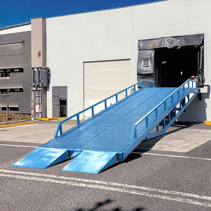 Rampa Móvel de Carga 8T 10T com Altura Ajustável para Empilhadeira e Contêiner - Product Image 2
