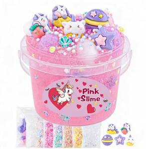<b>Slime</b> Crystal Mud DIY <b>Kit</b> High Quality Educational Toy Transparent Crystal Mud <b>Slime</b> <b>Kit</b> Colorful Crystal <b>Slime</b> for Kids - Product Image 4