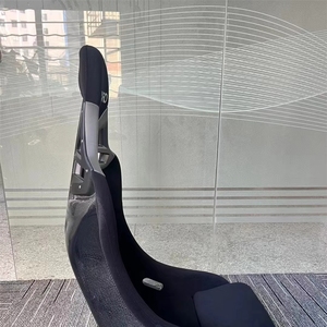 Siège auto MP en suède, sport, modifié, en <span class=keywords><strong>r</strong></span>ésine argentée, type baquet <span class=keywords><strong>Recaro</strong></span> - Product Image 5