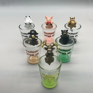 Gelas bening dekorasi hewan resin 3d kaca - Product Image 5