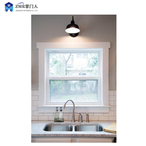 Diskon besar standar Australia aluminium lapisan ganda mengangkat jendela Eropa Swing vertikal untuk apartemen dapur menampilkan Grid - Product Image 2