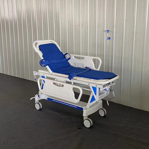 Da Cong Medical Transport Cart Emergency <b>Trolley</b> Hydraulic Lifting Flatbed Hospital Use 500 Lb Capacity - Product Image 5