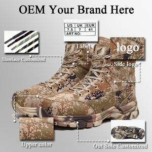 Prix usine hommes femmes haut de gamme Camouflage sport <span class=keywords><strong>chasse</strong></span> Camping en plein air mode hiver automne anti-dérapant <span class=keywords><strong>bottes</strong></span> de randonnée - Product Image 6