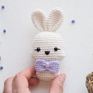 Wholesale <strong>Tiny</strong> Crochet <strong>Toy</strong> 100% Handmade Mini Amigurumi Baby Crochet Stuffed Animals Custom Cotton Crochet Mini <strong>Toys</strong> - Product Image 4