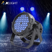 Projecteur LED Par DMX extérieur 54*3W RGBW Ra90 5600K étanche pour concerts, mariages et fêtes