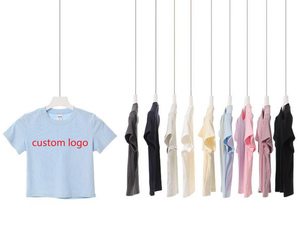 2026 Custom logo Baby Tee Women's T-shirts Wholesale Crop <b>Top</b> Puff <b>Rhinestone</b> Plain Sexy Fitted Thin Blank Shirt for Woman - Product Image 1