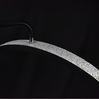 Lampe Demi-Lune LED à Demi-Lune, 48W, pour Salon de Cils, Beauté, Éclairage Photographique