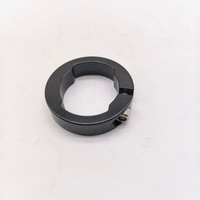 Collier de fixation de guidon de moto professionnel en acier inoxydable CNC 22,2 mm et support de rehausseur de vélo personnalisé avec usinage par électroérosion à fil